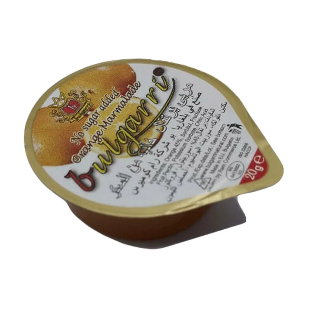 Bulgarri Orange Marmalade Sugar Free 20g x 100