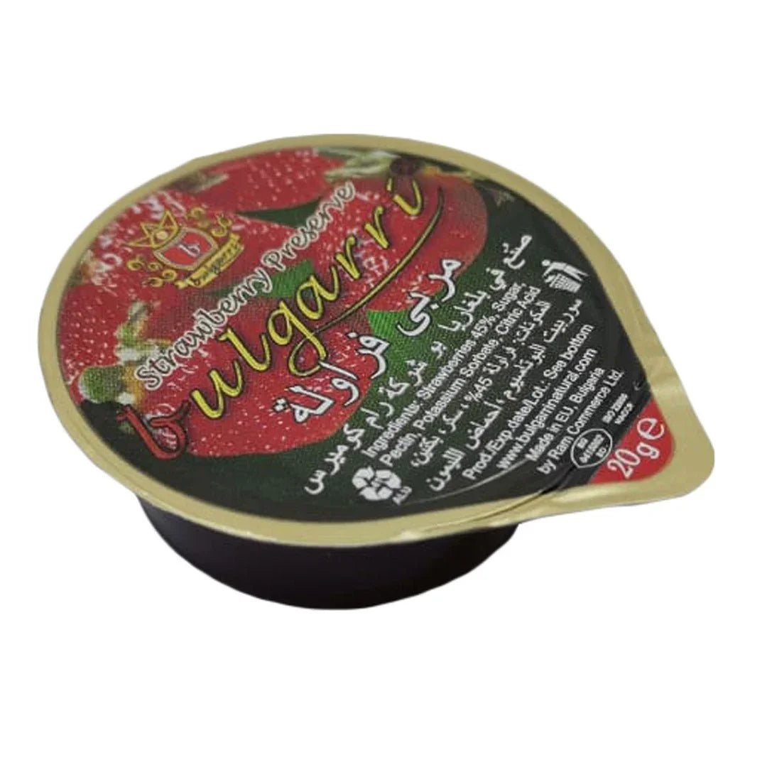 Bulgarri Strawberry Jam 20g x 100