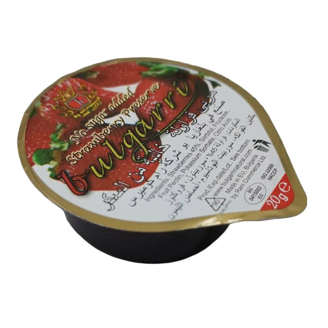 Bulgarri Strawberry Jam Sugar Free 20g x 100