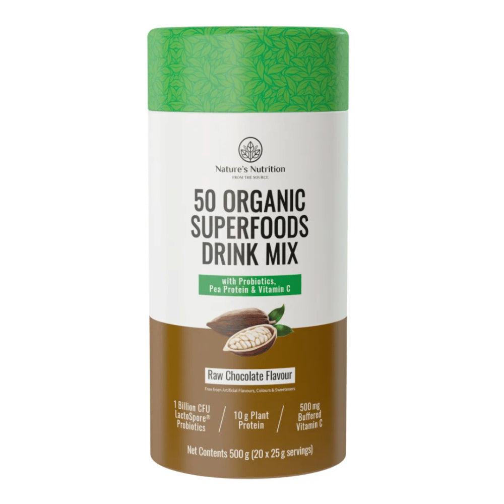Natures Nutrition - 50 Organic Superfoods Drink Mix
