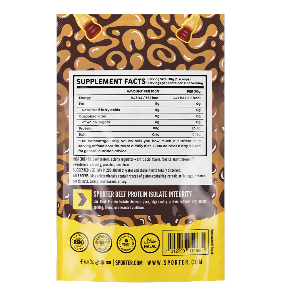 Sporter - Beef Protein Isolate Sachet