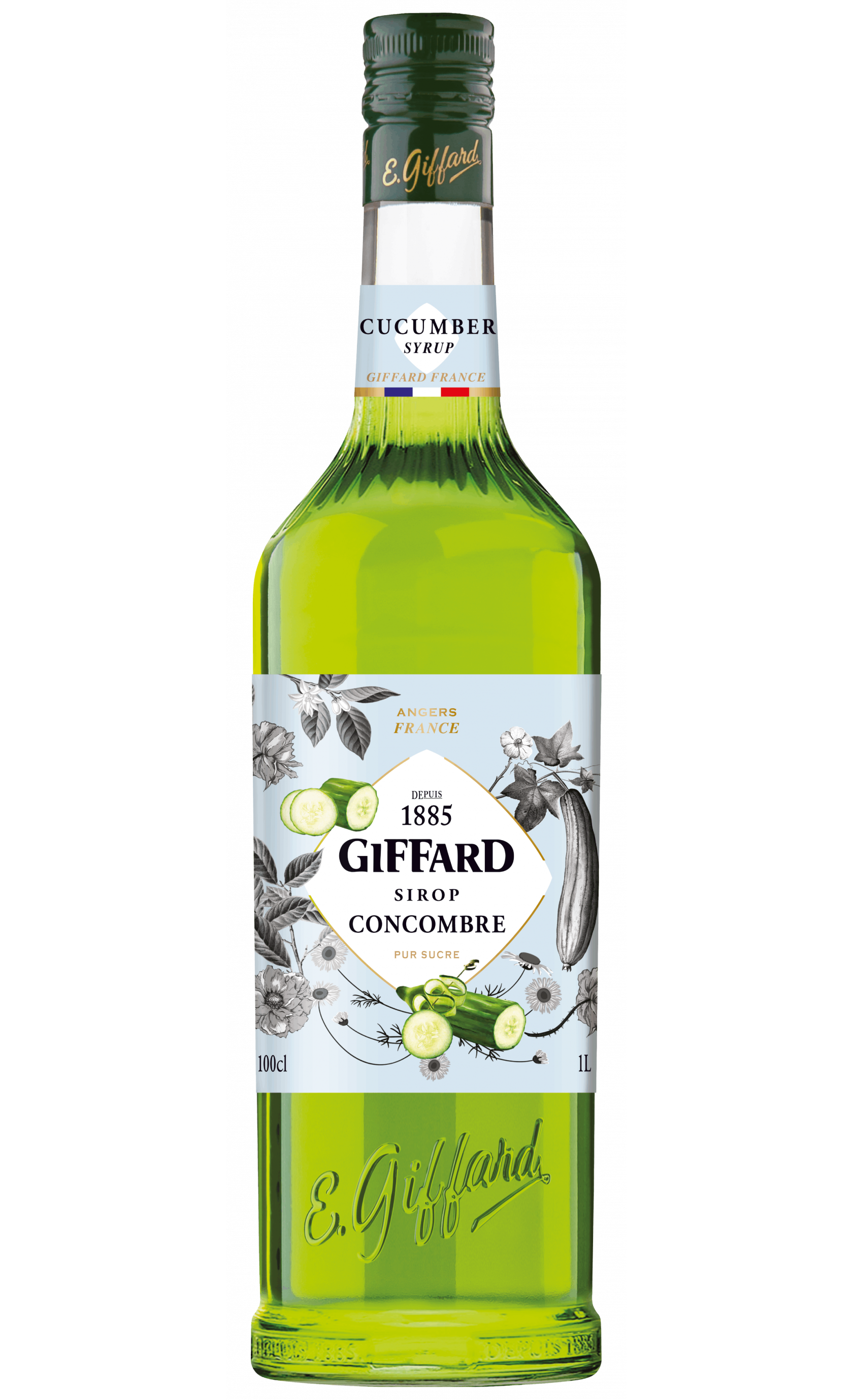 Giffard Cucumber Syrup 1L
