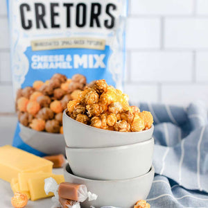 CRETORS Cheese & Caramel Flavored Popcorn Mix, 666g (XXL)