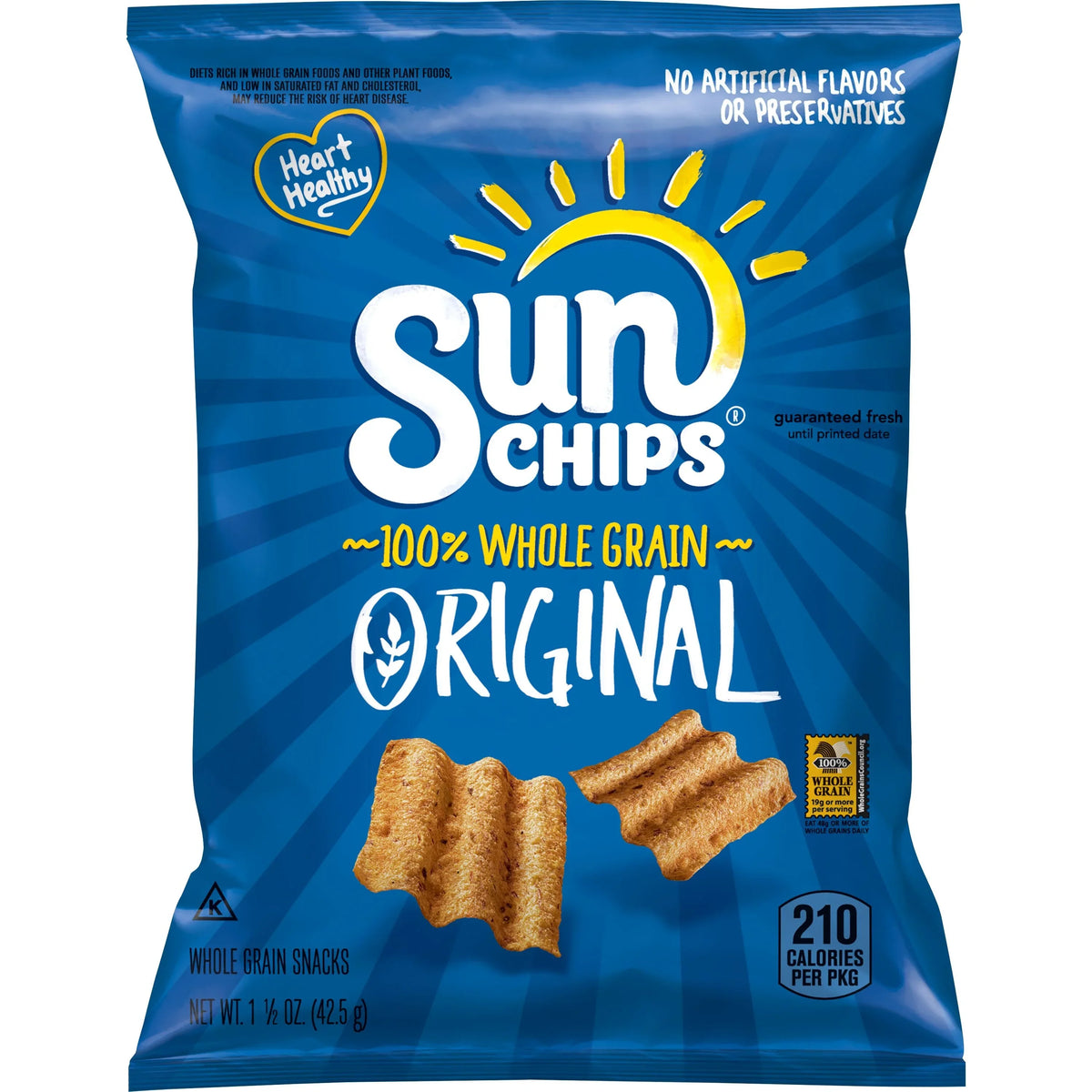 SunChips Whole Grain Original Flavored Chips 42.5g