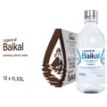 Legend of Baikal Sparkling Natural Mineral Water 12 x 330ml