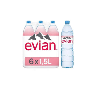 Evian Mineral Water 1.5L (4+2Free)