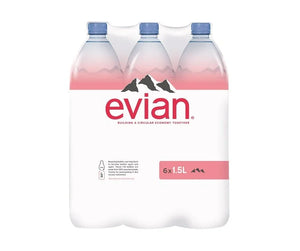 Evian Mineral Water 1.5L (4+2Free)