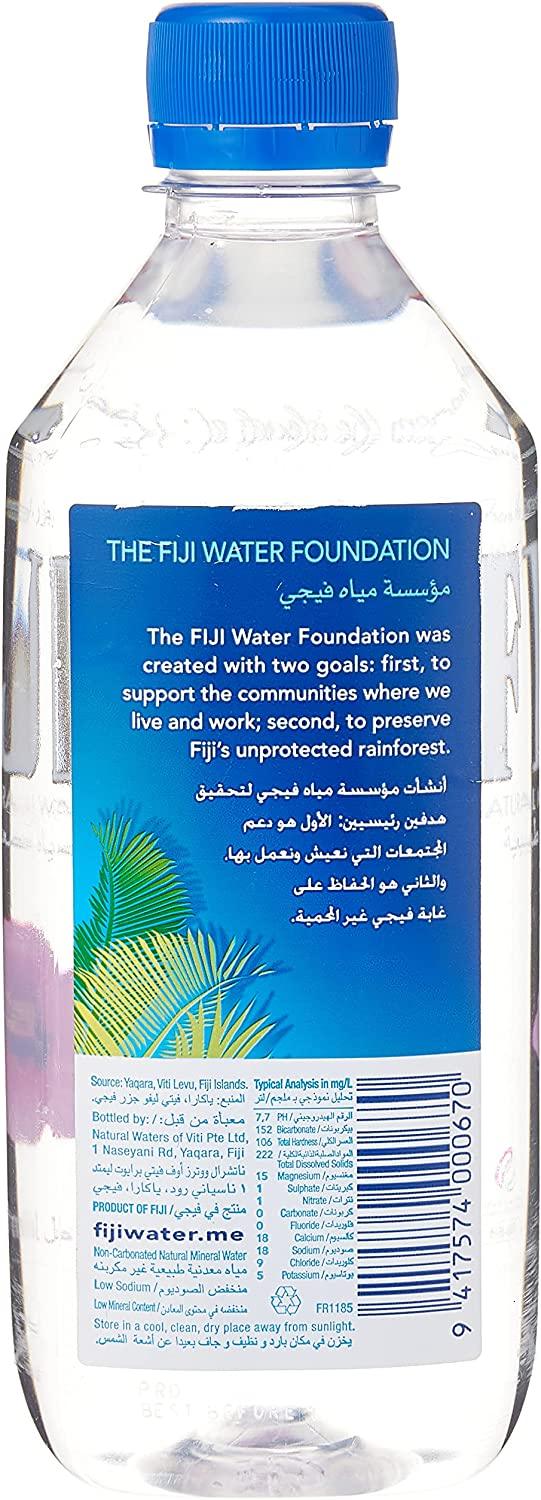 Fiji Bottled Natural Mineral Water 500ml Pack of 24