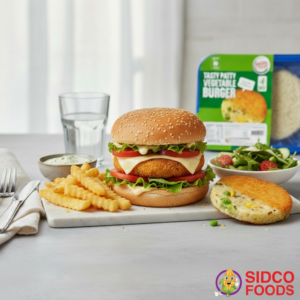 Tasty Patty Veg Burger (4 pcs)