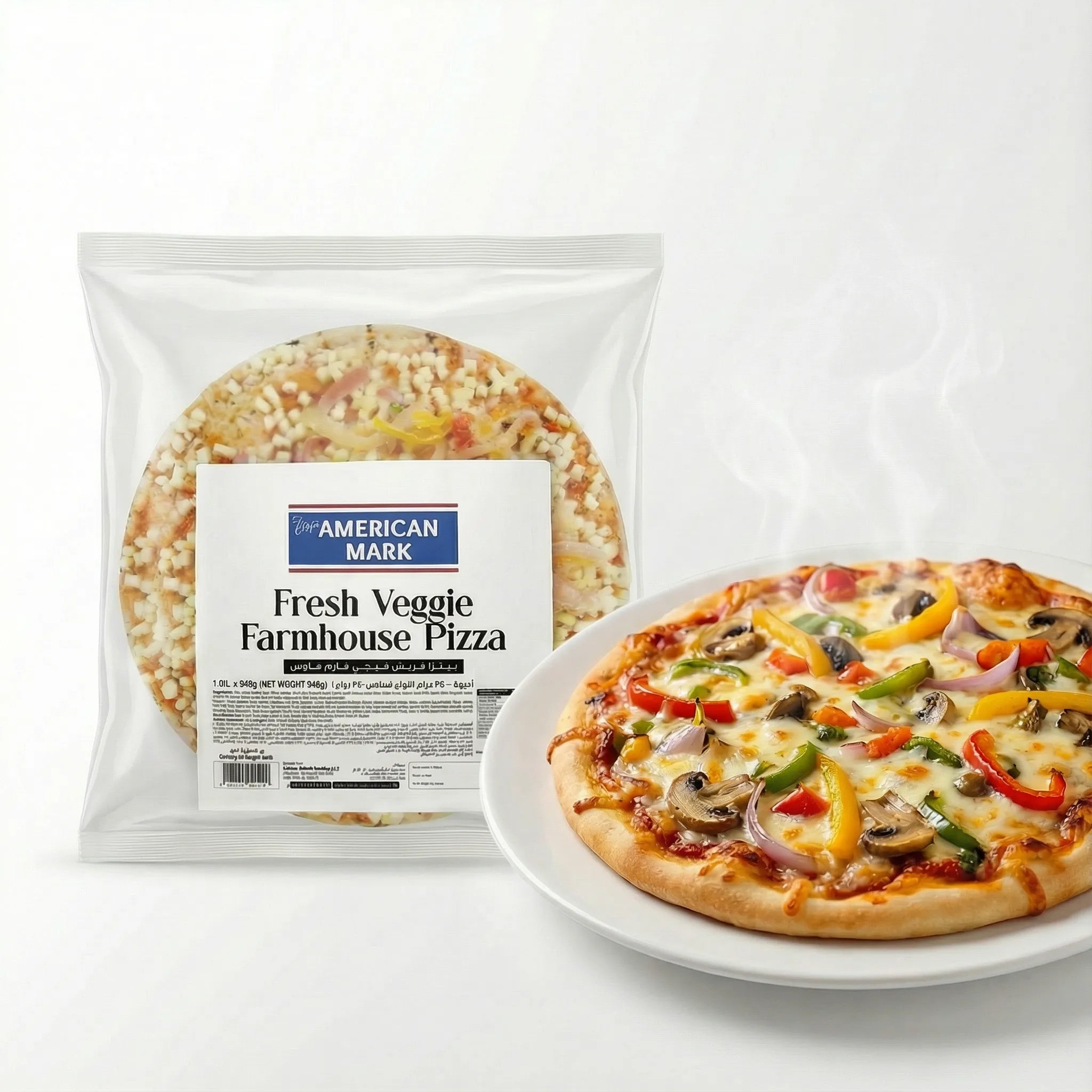 Frozen Veggie Farmhouse Pizza 8 inch (240g) | American Mark