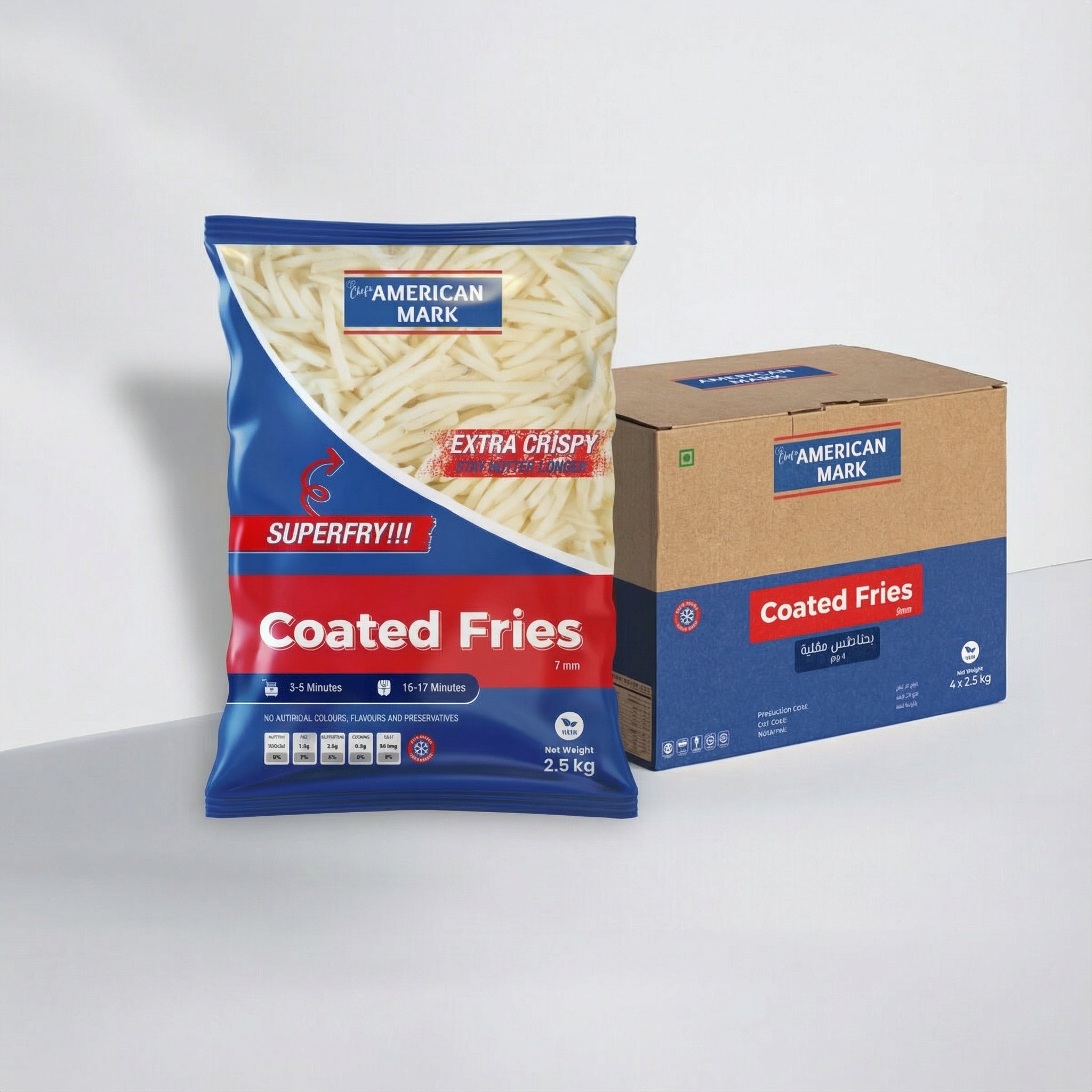 Coated Fries 6mm (4×2.5kg)