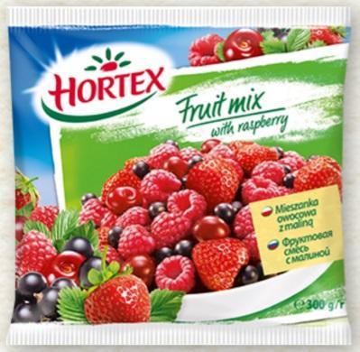 Frozen Hortex Fruit Mix w/ Raspberry 300gm