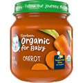 Gerber Organic carrot 4oz 113g