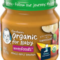 Gerber Organic Mango Apple Banana 113g