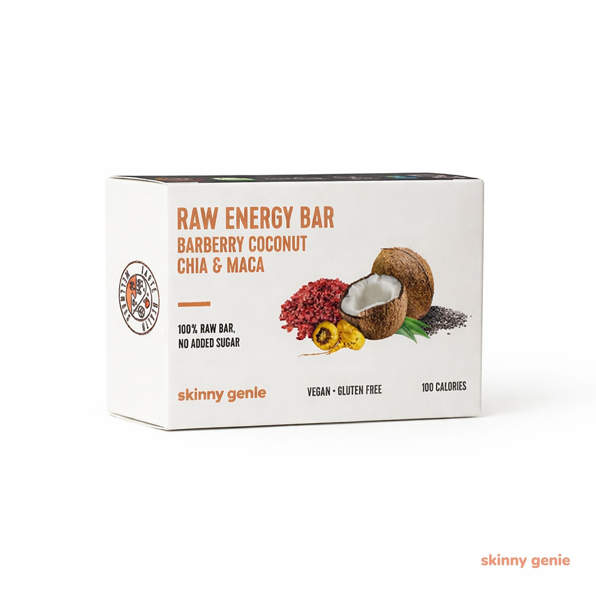 Raw Energy Bar Barberry, Coconut Chia & Maca