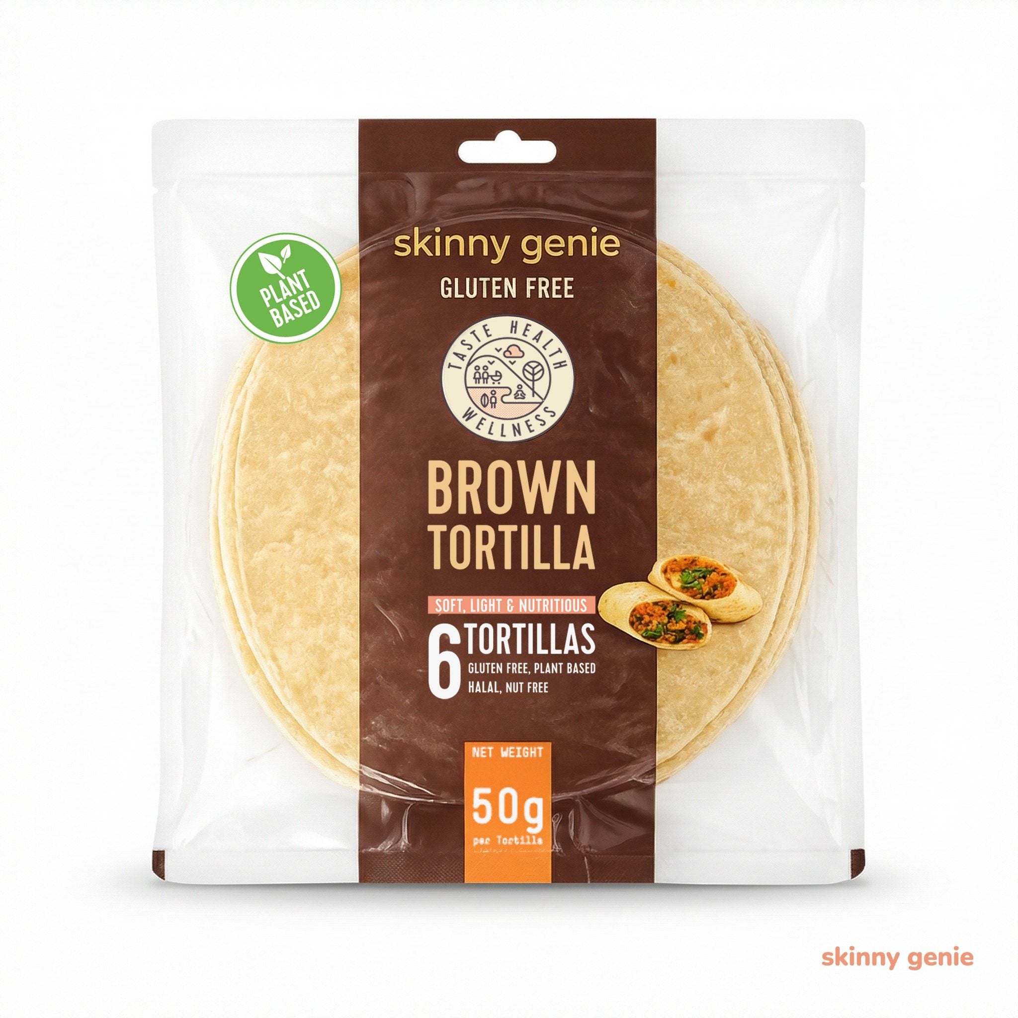 Vegan Brown Tortilla