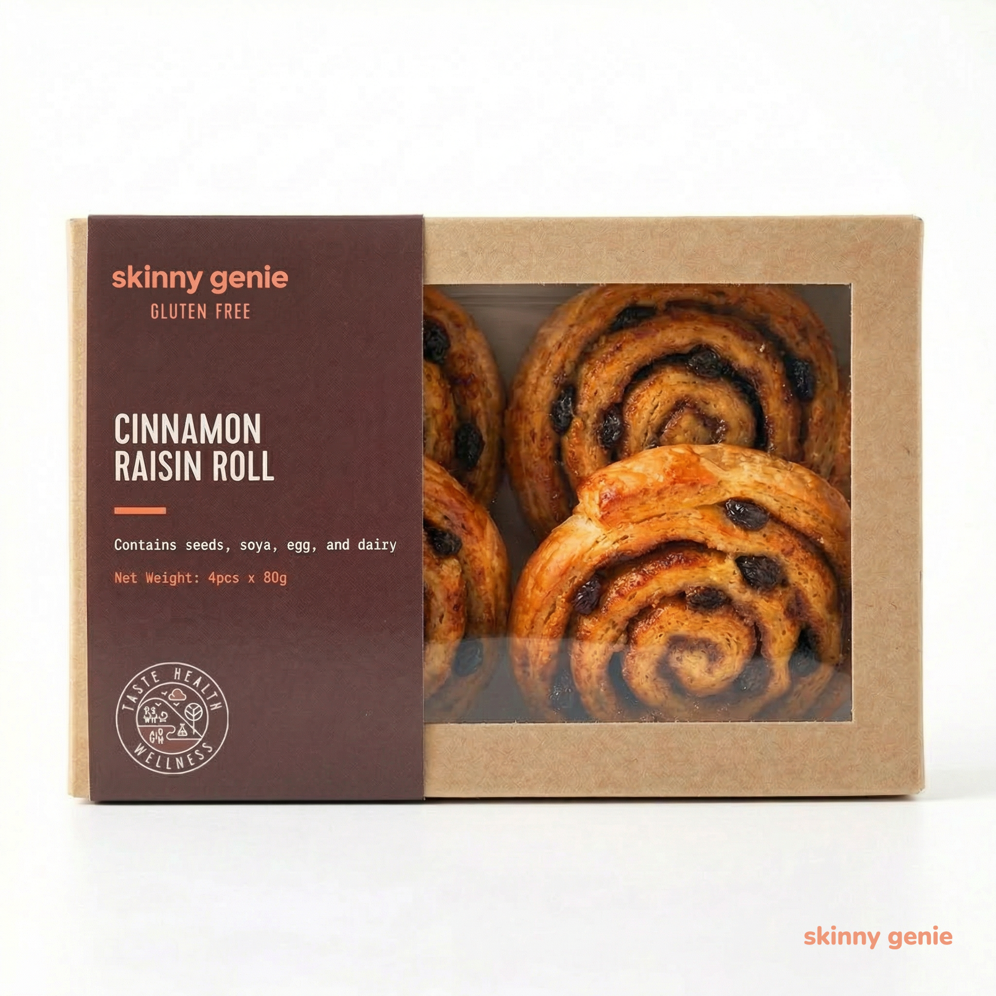 Cinnamon Raisin Roll 80g
