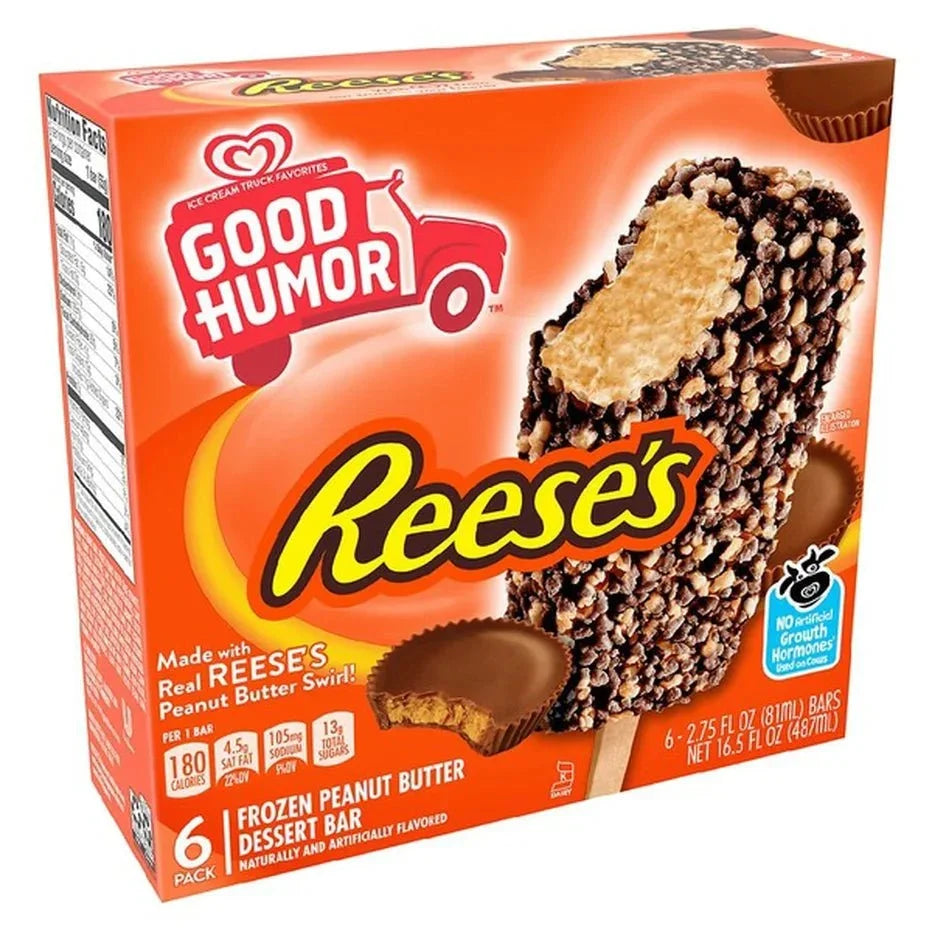Good Humor Reese’s Dessert Bar 6 Pack (487 ml)