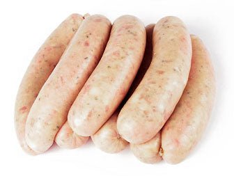 Frozen New Zealand Chicken & Herb Sausages 500g