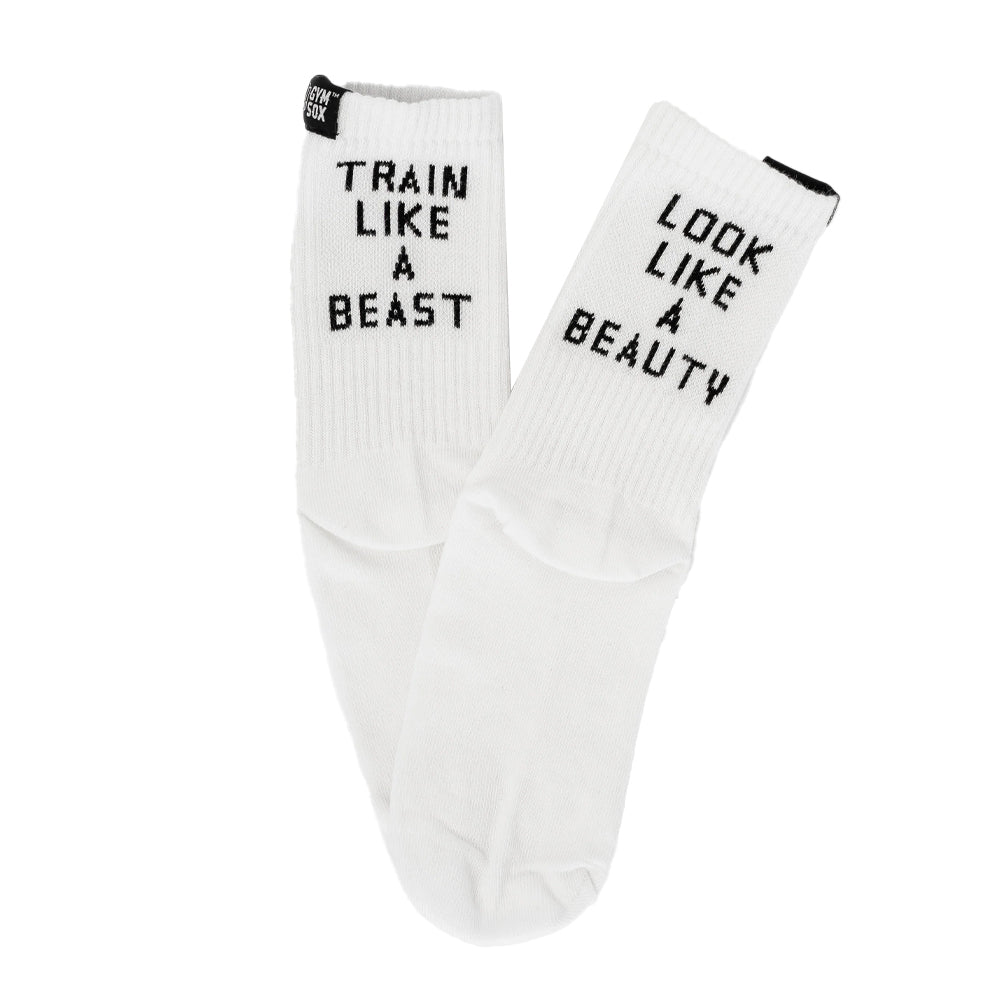 Gym Sox - Train Like A Beast Look Like A Beauty - Socks