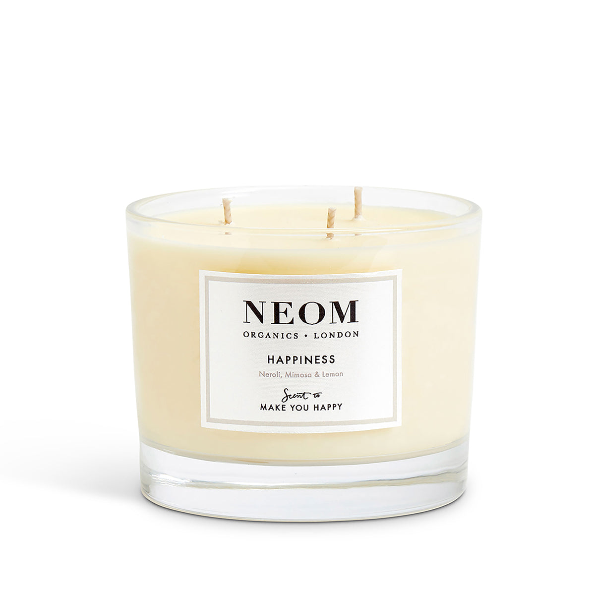 Neom Organics Happiness Scented Candle (3 Wicks)