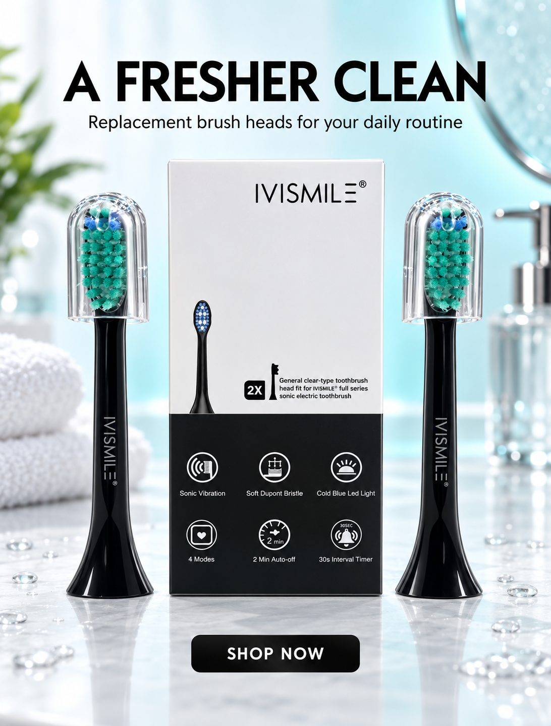 Replacement Toothbrush Heads