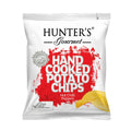 Hunter's Gourmet Hand Cooked Potato Chips Hot Chilli Peppers bag, vegan snack from iPlantBased UAE