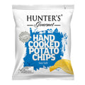 Hunter's Gourmet hand cooked potato chips sea salt flavor vegan snack pack