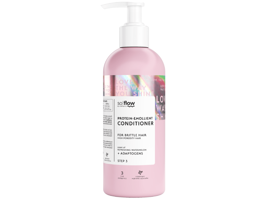 Protein Emollient Conditioner for Brittle Hair Porosity Hair