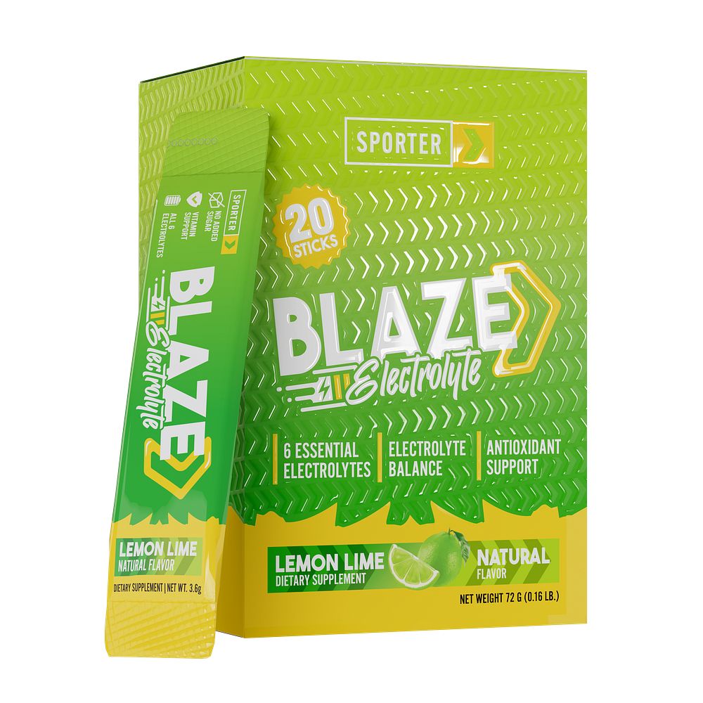 Sporter – Blaze Electrolyte – 20 Sticks – Organic Herbs & Spices online UAE