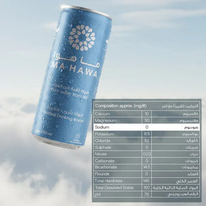 Ma Hawa Bottled Drinking Still Water Can 24 x 330ml Pack