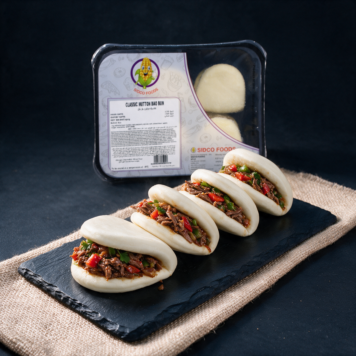 Classic Mutton Bao Bun (4 pcs)