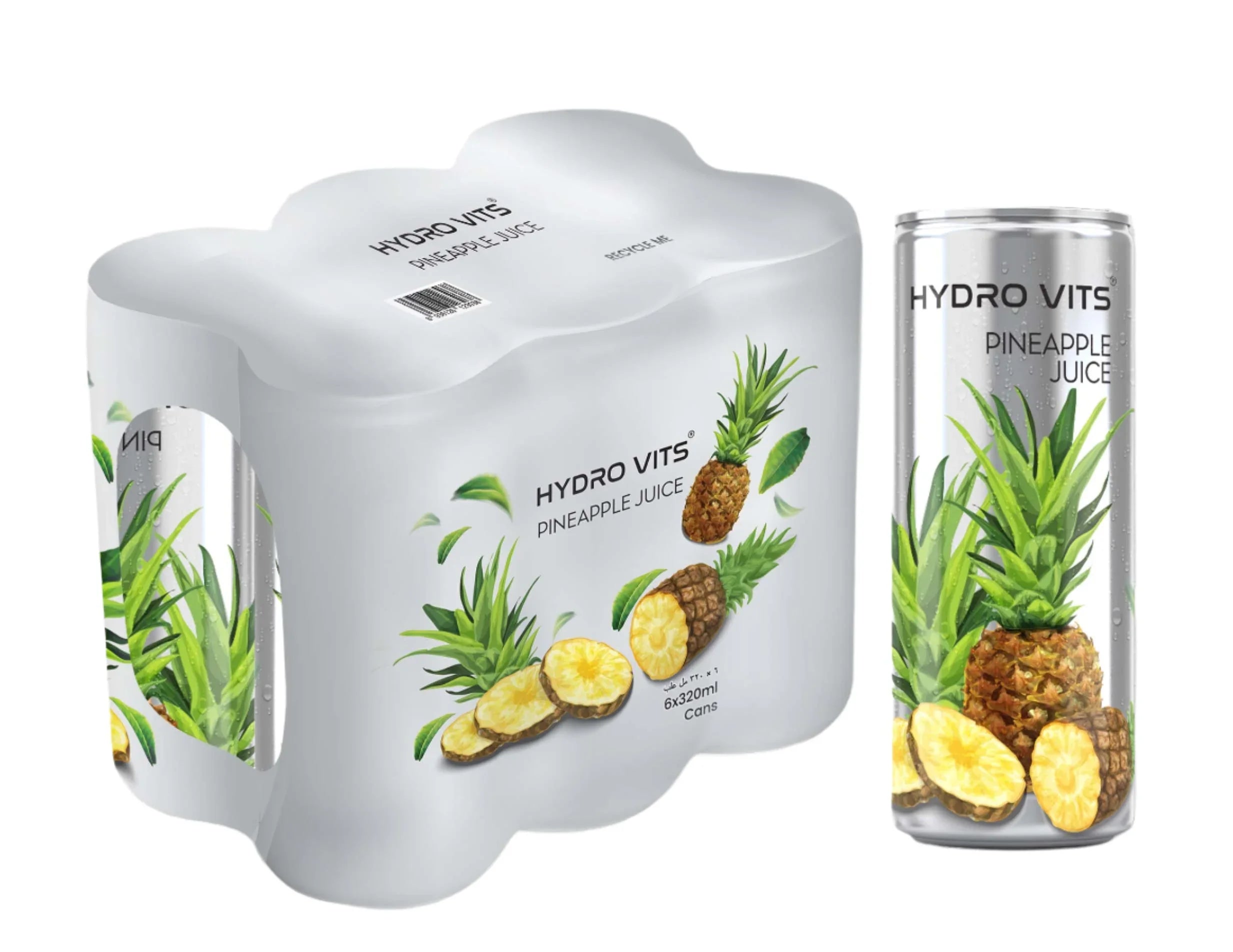 Hydro Vits Pineapple Juice 6 x 320ml Case