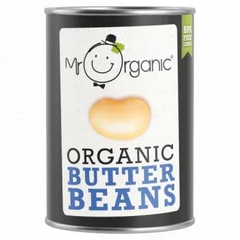 Mr Organic Butter Beans 400G