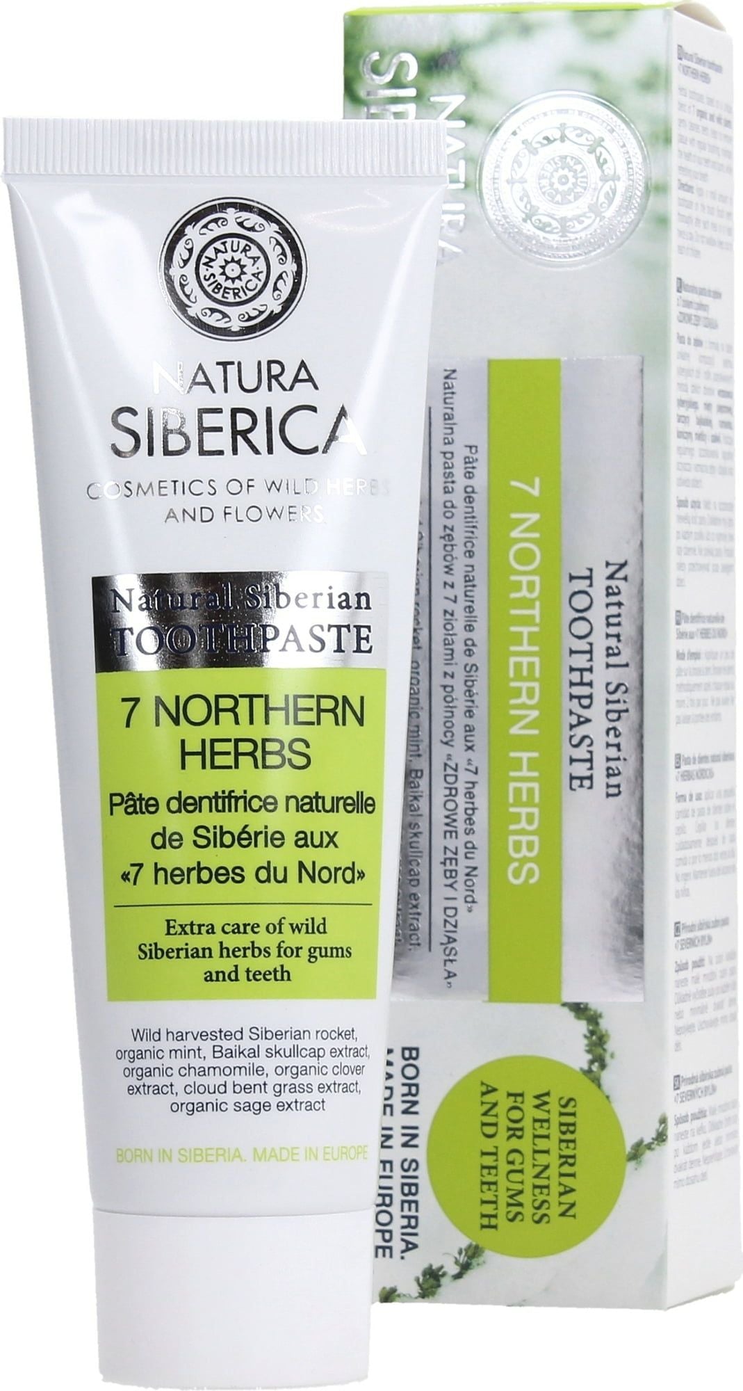 NS Natural Siberian Toothpaste 7 Northern Herbs 100g