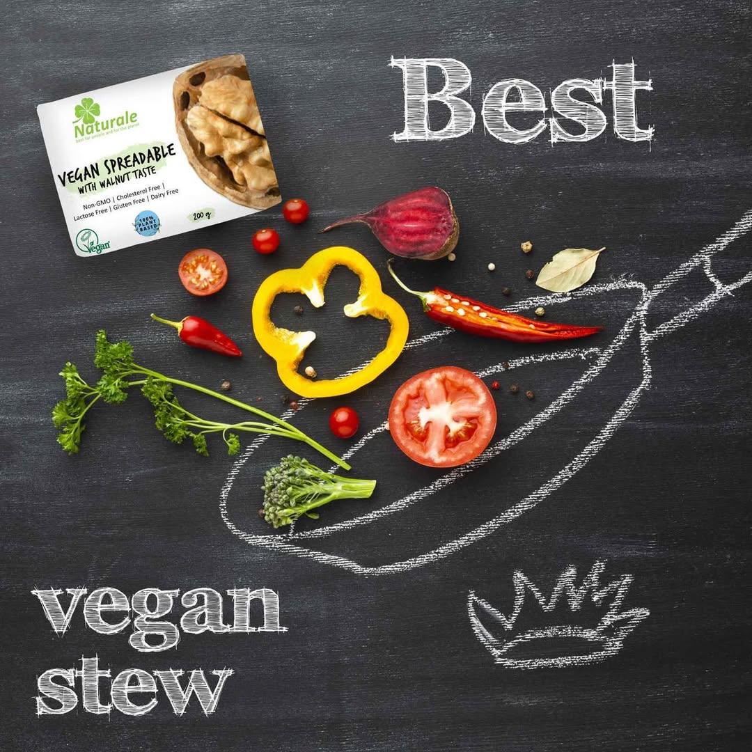 Vegan stew ingredients