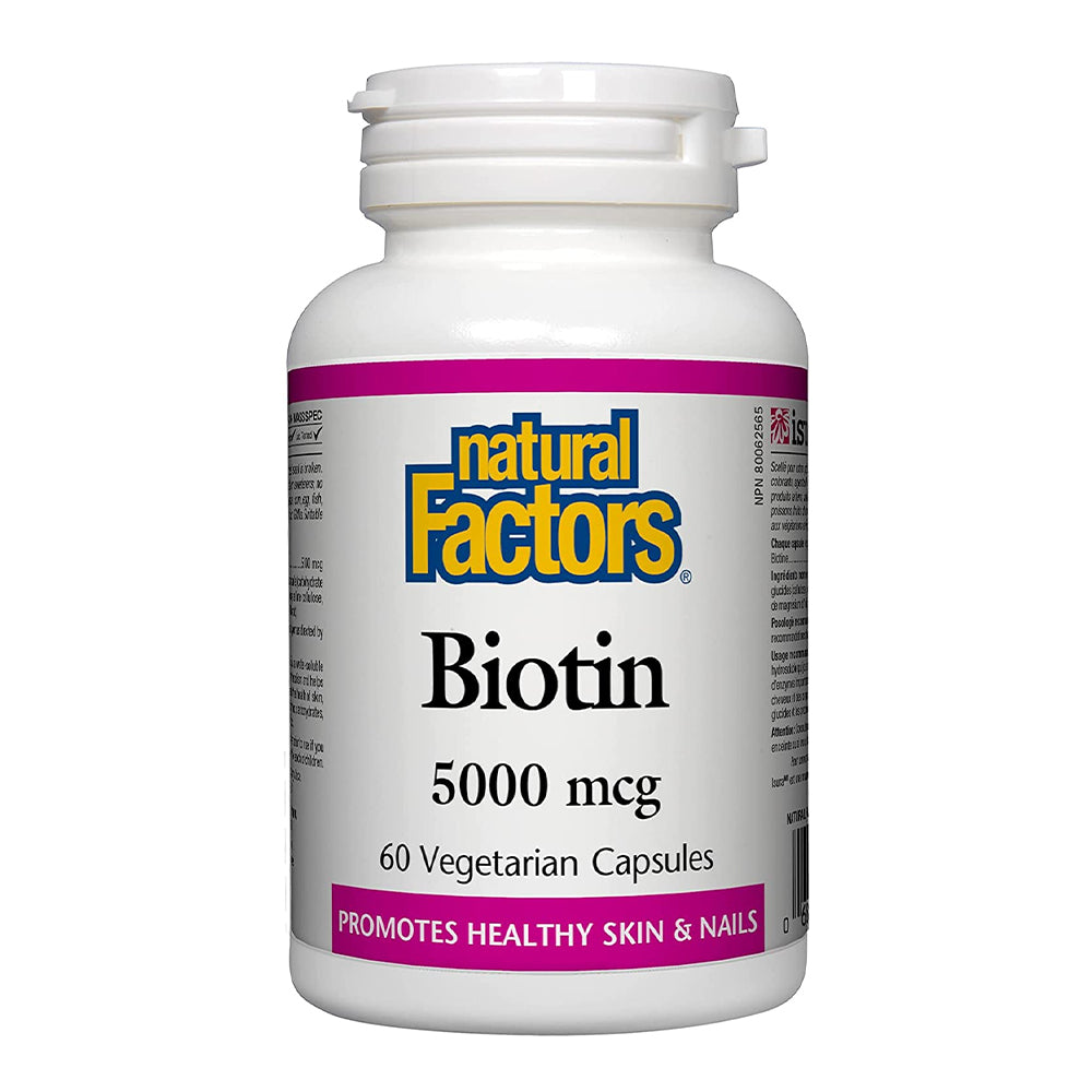 Natural Factors - بيوتين 5000 مكجم