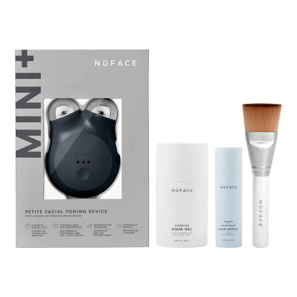 NuFACE MINI+ Starter Kit - Midnight Black
