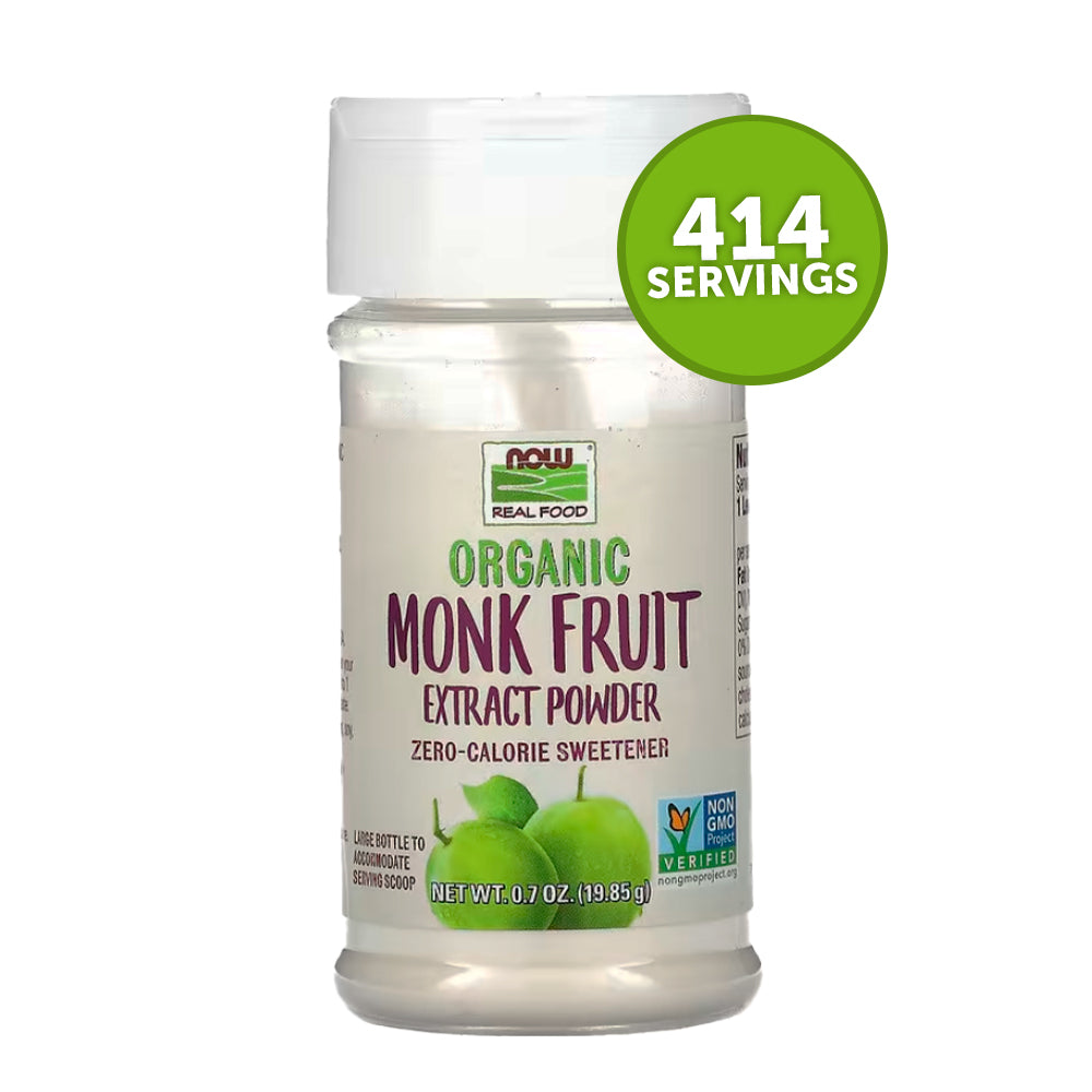 Now Monk Fruit Extract - Organic Powder