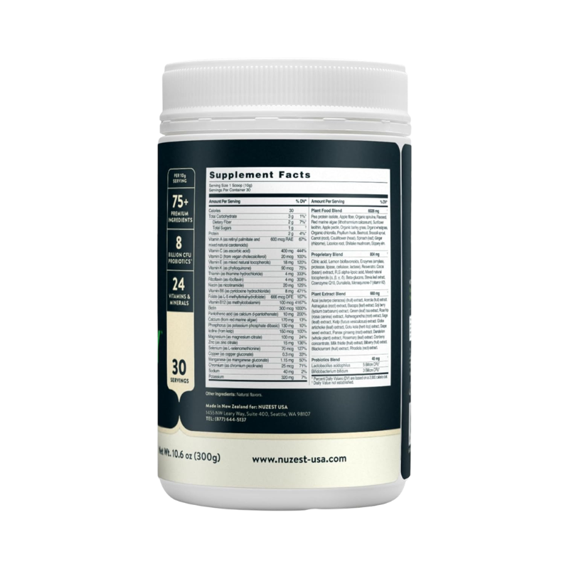 nuzest good green vitality nutrition