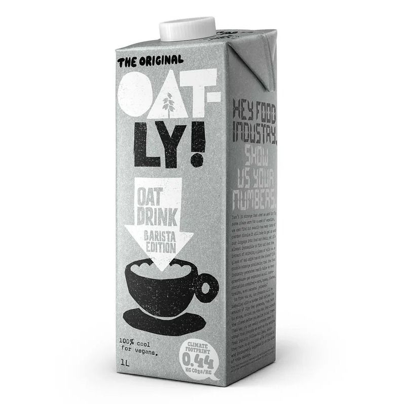 Oatly Foamable Barista Edition Vegan Oat Drink