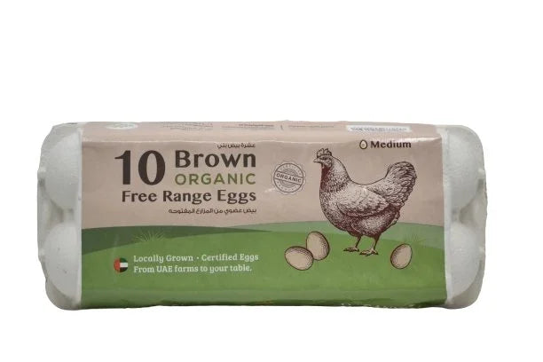 Organic Free Range Eggs 10 Pcs