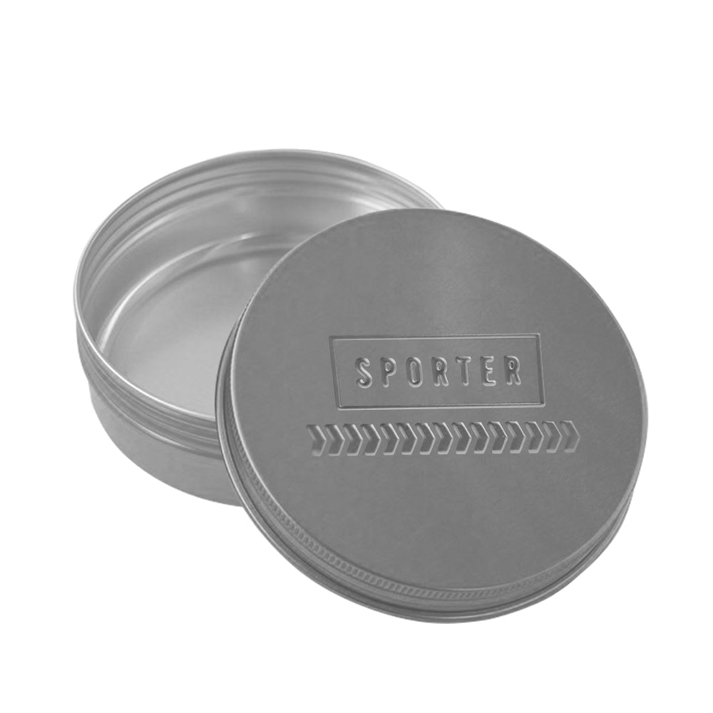 Sporter Aluminum Pill Container - Silver Pill Organizer