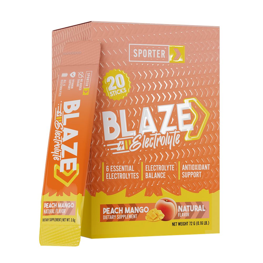 Sporter – Blaze Electrolyte – 20 Sticks – Organic Herbs & Spices online UAE