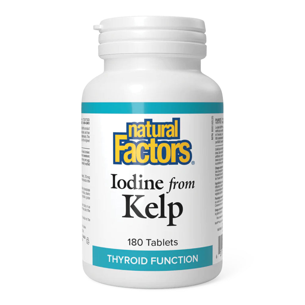 Natural Factors اليود من عشب البحر