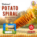 Frozen Potato Spirals (2 sticks with Spices Packet included)