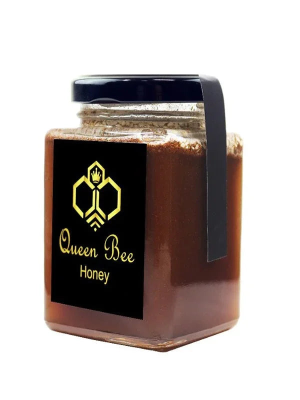 Queen Bee Honey Mixed With Cinnamon & Sesame - 350g