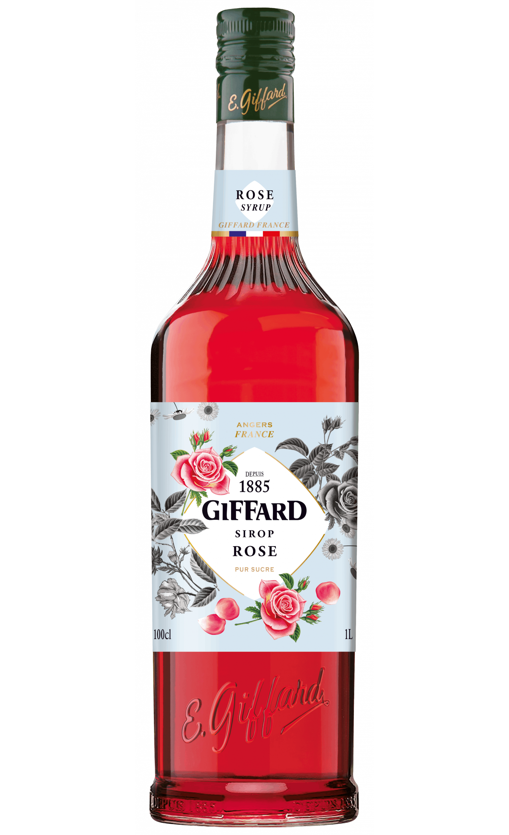 Giffard Rose Syrup 1L