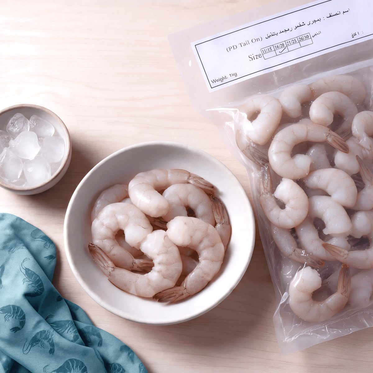 Shrimps PD Tailon 1kg (16/20)