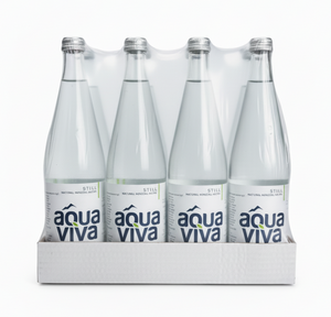 Aqua Viva Still Natural Mineral Water Glass bottle 750 ml x 12